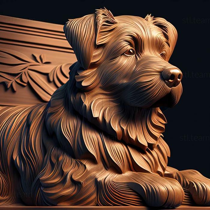 3D model dog (STL)